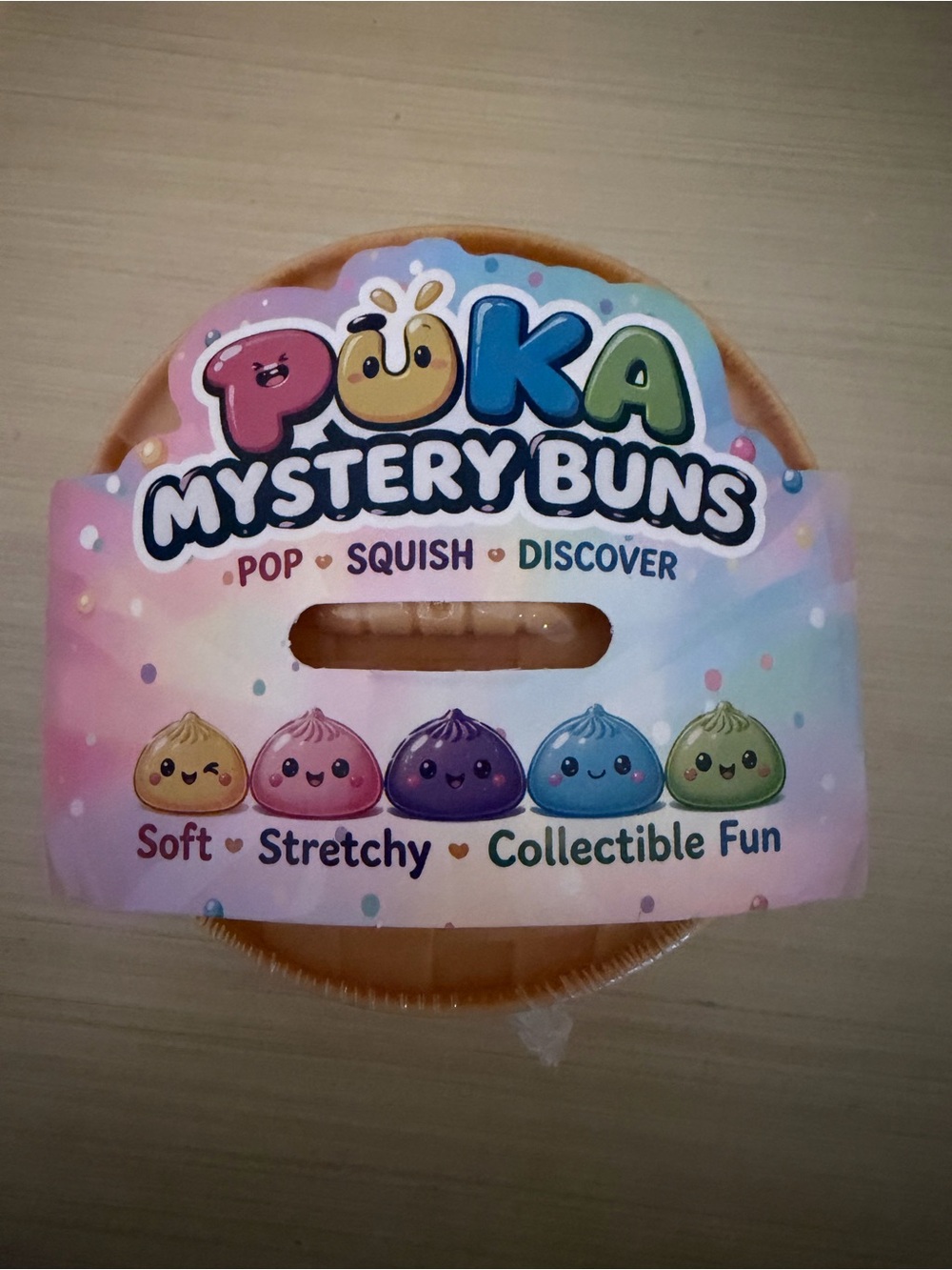Puka Mystery Buns Sealed “Squishy Swirly Dumplings”